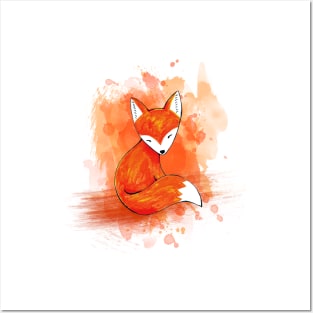 Little Red Fox Posters and Art